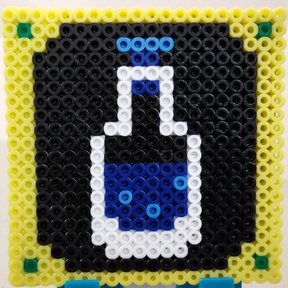 Zelda NES Inspired   Coasters / Perler bead coasters / Hama Beads / Fuse Beds . - Picture 5 of 8